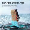 imageATHMILE Hiking Barefoot Water Shoes for Women Men Beach Swim Aqua Pool River Quick Dry Athletic Wide Toe Outdoor Sport Kayaking Boating Rock Climbing Yoga LakeA Orange Blue