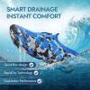 imageATHMILE Hiking Barefoot Water Shoes for Women Men Beach Swim Aqua Pool River Quick Dry Athletic Wide Toe Outdoor Sport Kayaking Boating Rock Climbing Yoga LakeB Navy