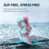 imageATHMILE Hiking Barefoot Water Shoes for Women Men Beach Swim Aqua Pool River Quick Dry Athletic Wide Toe Outdoor Sport Kayaking Boating Rock Climbing Yoga LakeB Pink