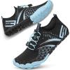 imageATHMILE Hiking Barefoot Water Shoes for Women Men Beach Swim Aqua Pool River Quick Dry Athletic Wide Toe Outdoor Sport Kayaking Boating Rock Climbing Yoga LakeA Light Blue