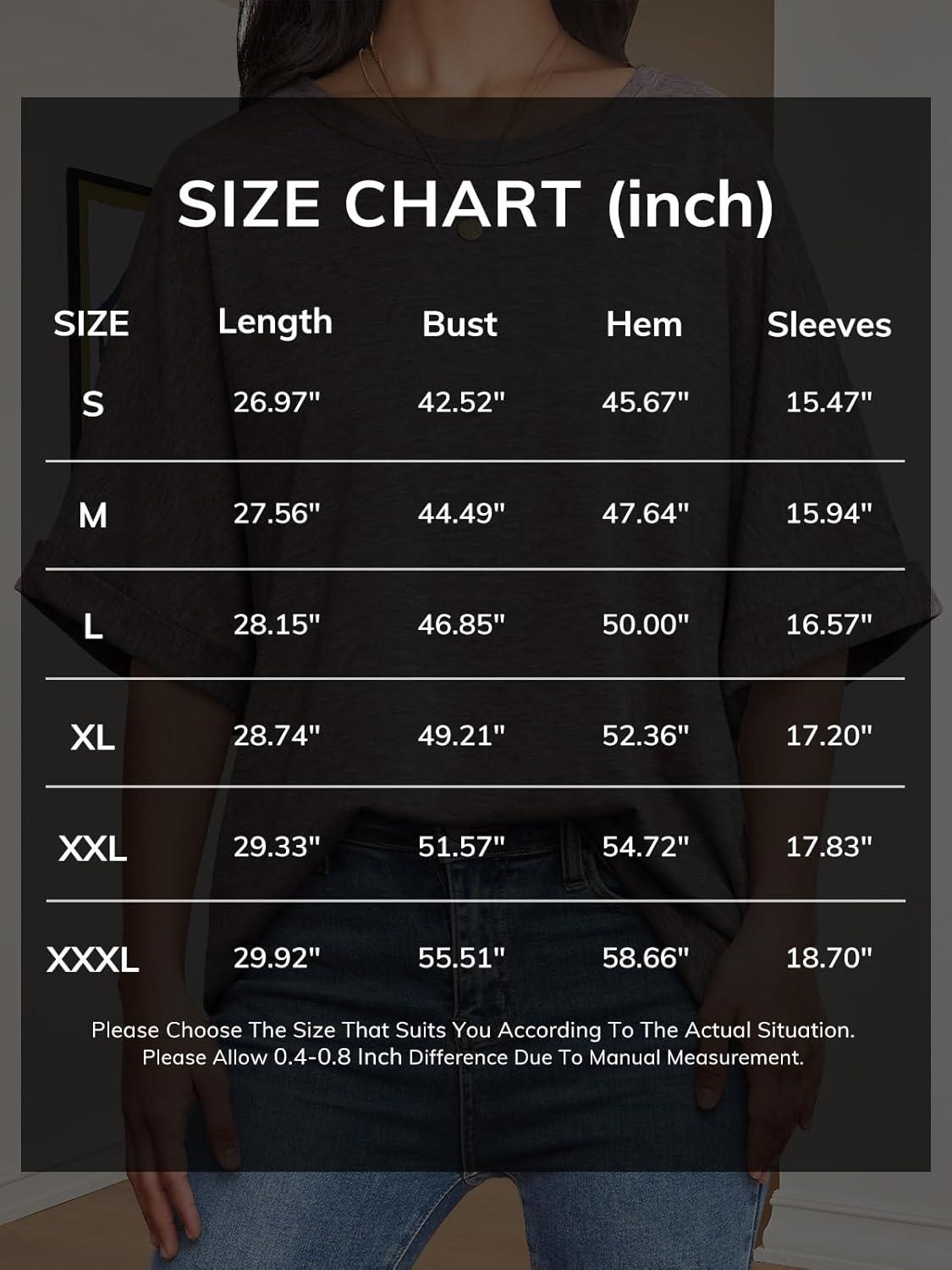 imageATHMILE Womens Oversized T Shirts Summer Tops Spring Casual Loose Fit Workout Short Sleeve 2025 Beach VacationLavender