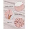 imageATHMILE Womens Oversized T Shirts Summer Tops Spring Casual Loose Fit Workout Short Sleeve 2025 Beach VacationLight Pink