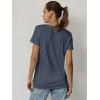 imageATHMILE Womens T Shirt Summer Tops Short Sleeve Fashion Basic Casual Oversized Beach Vacation Clothes 2025 TrendyNavy