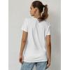 imageATHMILE Womens T Shirt Summer Tops Short Sleeve Fashion Basic Casual Oversized Beach Vacation Clothes 2025 TrendyWhite