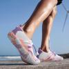 imageATHMILE Water Shoes for Women Men QuickDry Lightweight Barefoot Beach Pool Aqua Shoes for Swim Hiking Snorkeling KayakA Pink Purple