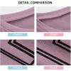 imageATHMILE Womens Oversized T Shirts Loose Fit Crewneck Short Sleeve Tops Summer Casual Blouse Y2K 2025 Basic Tee BeachDarkpink