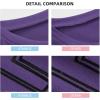 imageATHMILE Womens Oversized T Shirts Loose Fit Crewneck Short Sleeve Tops Summer Casual Blouse Y2K 2025 Basic Tee BeachDarkpurple