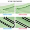 imageATHMILE Womens Oversized T Shirts Loose Fit Crewneck Short Sleeve Tops Summer Casual Blouse Y2K 2025 Basic Tee BeachMintgreen
