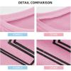 imageATHMILE Womens Oversized T Shirts Loose Fit Crewneck Short Sleeve Tops Summer Casual Blouse Y2K 2025 Basic Tee BeachPink