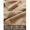 imageATHMILE Womens Sweaters Knit Long Sleeve Pullover Tops Trendy Dressy Business Casual Winter Clothes Outfit Fashion 2025Deep Apricot