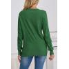 imageATHMILE Womens Sweaters Knit Long Sleeve Pullover Tops Trendy Dressy Business Casual Winter Clothes Outfit Fashion 2025Grey Green