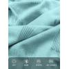 imageATHMILE Womens Sweaters Knit Long Sleeve Pullover Tops Trendy Dressy Business Casual Winter Clothes Outfit Fashion 2025Sky Blue