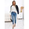 imageATHMILE Womens Sweaters Knit Long Sleeve Pullover Tops Trendy Dressy Business Casual Winter Clothes Outfit Fashion 2025White
