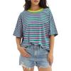 Striped (Pink & Green)