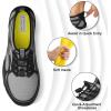 imageATHMILE Water Shoes for Men Women River Shoes Adult Swim Beach Lake Pool Aqua Socks Barefoot Quick Dry for Hiking Surfing Kayaking Cruise Ship Essentials4agrey