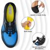 imageATHMILE Water Shoes for Men Women River Shoes Adult Swim Beach Lake Pool Aqua Socks Barefoot Quick Dry for Hiking Surfing Kayaking Cruise Ship Essentials4eblack Blue
