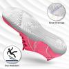 imageATHMILE Water Shoes for Men Women River Shoes Adult Swim Beach Lake Pool Aqua Socks Barefoot Quick Dry for Hiking Surfing Kayaking Cruise Ship Essentials1epink White