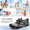 imageATHMILE Water Shoes for Men Women River Shoes Adult Swim Beach Lake Pool Aqua Socks Barefoot Quick Dry for Hiking Surfing Kayaking Cruise Ship Essentials4agrey