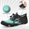 imageATHMILE Water Shoes for Men Women River Shoes Adult Swim Beach Lake Pool Aqua Socks Barefoot Quick Dry for Hiking Surfing Kayaking Cruise Ship Essentials4eblack Green