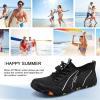 imageATHMILE Water Shoes for Men Women River Shoes Adult Swim Beach Lake Pool Aqua Socks Barefoot Quick Dry for Hiking Surfing Kayaking Cruise Ship Essentials1ablack