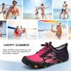 imageATHMILE Water Shoes for Men Women River Shoes Adult Swim Beach Lake Pool Aqua Socks Barefoot Quick Dry for Hiking Surfing Kayaking Cruise Ship Essentials4dpurple
