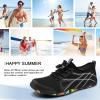 imageATHMILE Water Shoes for Men Women River Shoes Adult Swim Beach Lake Pool Aqua Socks Barefoot Quick Dry for Hiking Surfing Kayaking Cruise Ship Essentials5ablack
