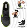imageATHMILE Water Shoes for Men Women River Shoes Adult Swim Beach Lake Pool Aqua Socks Barefoot Quick Dry for Hiking Surfing Kayaking Cruise Ship Essentials3ablack Green