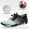 imageATHMILE Water Shoes for Men Women River Shoes Adult Swim Beach Lake Pool Aqua Socks Barefoot Quick Dry for Hiking Surfing Kayaking Cruise Ship Essentials6acyan Black