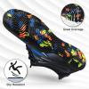 imageATHMILE Water Shoes for Men Women River Shoes Adult Swim Beach Lake Pool Aqua Socks Barefoot Quick Dry for Hiking Surfing Kayaking Cruise Ship Essentials4eblack Blue