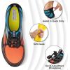 imageATHMILE Water Shoes for Men Women River Shoes Adult Swim Beach Lake Pool Aqua Socks Barefoot Quick Dry for Hiking Surfing Kayaking Cruise Ship Essentials4borange Blue