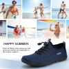 imageATHMILE Water Shoes for Men Women River Shoes Adult Swim Beach Lake Pool Aqua Socks Barefoot Quick Dry for Hiking Surfing Kayaking Cruise Ship Essentials2dnavy