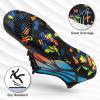 imageATHMILE Water Shoes for Men Women River Shoes Adult Swim Beach Lake Pool Aqua Socks Barefoot Quick Dry for Hiking Surfing Kayaking Cruise Ship Essentials4borange Blue