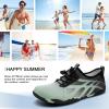 imageATHMILE Water Shoes for Men Women River Shoes Adult Swim Beach Lake Pool Aqua Socks Barefoot Quick Dry for Hiking Surfing Kayaking Cruise Ship Essentials5bcyan