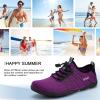 imageATHMILE Water Shoes for Men Women River Shoes Adult Swim Beach Lake Pool Aqua Socks Barefoot Quick Dry for Hiking Surfing Kayaking Cruise Ship Essentials2fpurple