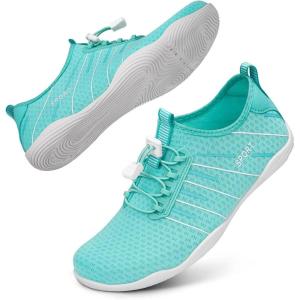 imageATHMILE Water Shoes for Men Women River Shoes Adult Swim Beach Lake Pool Aqua Socks Barefoot Quick Dry for Hiking Surfing Kayaking Cruise Ship Essentials2elake Blue