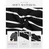imageATHMILE Womens Puff Short Sleeve Sweater Tops 2025 Spring Summer Trendy Crew Neck Casual T Shirts BlousesWhite Stripe