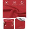 imageATHMILE Women Short Sleeve V Neck Ribbed Knit Fitted Shirts Basic Tees Tops 2025 Summer Casual TShirts Going Out OutfitsRed