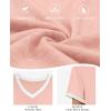 imageATHMILE Womens Short Sleeve TShirts Summer Tops Casual Soft Tunic V Neck Basic Workout Clothes Spring Fashion Outfits 2025Pink
