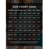 imageATHMILE Womens Summer Tops V Neck T Shirts Swiss Dot Puff Sleeve Tops Loose Casual TshirtsThe Leaf Print