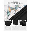 imageATHMILE Womens T Shirts Short Sleeve Summer Tops Pleated Dressy Casual Blouses Spring Clothes Beach Vacation 2025Black