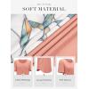 imageATHMILE Womens T Shirts Short Sleeve Summer Tops Pleated Dressy Casual Blouses Spring Clothes Beach Vacation 2025Coral