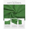 imageATHMILE Womens Tunics Loose Fit Dressy Blouses Summer Short Sleeve Tops with Curved Hem Beach Vacation Clothes for WomenGreen