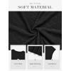 imageATHMILE Tops for Women Trendy Short Sleeve Shirts Dressy Casual Cap Blouses with Curved Hem Summer ClothingBlack