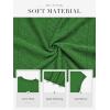 imageATHMILE Tops for Women Trendy Short Sleeve Shirts Dressy Casual Cap Blouses with Curved Hem Summer ClothingGreen