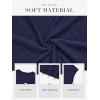 imageATHMILE Tops for Women Trendy Short Sleeve Shirts Dressy Casual Cap Blouses with Curved Hem Summer ClothingNavy Blue