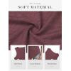 imageATHMILE Womens Loose Fit Casual Flowy Tank Tops Round Neck Trendy Sleeveless Summer Beach Clothes OutfitsWine Red