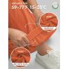 imageATHMILE Sweatpants Women Baggy Lounge Pants Workout Gym Active High Waisted Comfy Joggers for WomenOrange