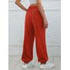 imageATHMILE Sweatpants Women Baggy Lounge Pants Workout Gym Active High Waisted Comfy Joggers for WomenRed
