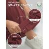 imageATHMILE Sweatpants Women Baggy Lounge Pants Workout Gym Active High Waisted Comfy Joggers for WomenWine Red