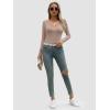 imageATHMILE Womens Fall Deep V Neck Long Sleeve Shirts Modal Slim Fit Basic Tee Tops 2025Alatte